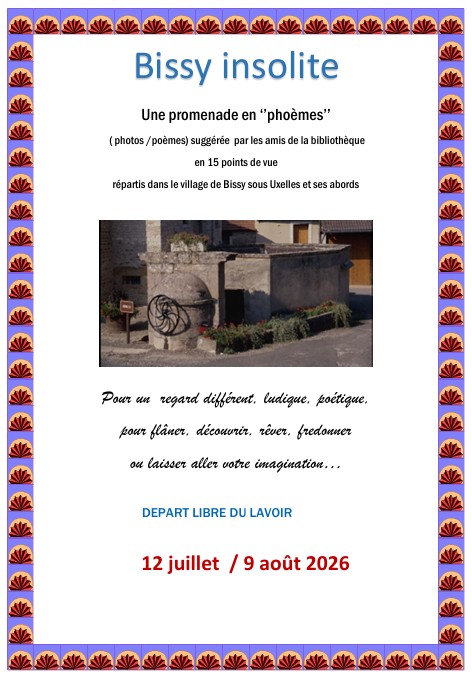 Un été 2026 à Bissy