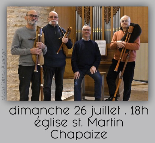 Affiche concert 26 juillet 2026 
